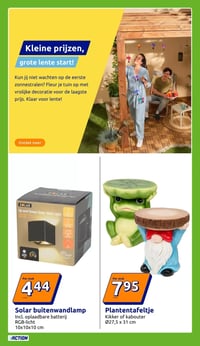 Solar buitenwandlamp aanbieding bij Action – geldig van 25.02.2026 t/m 03.03.2026