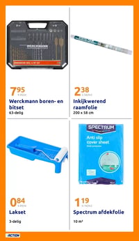 Werckmann boren- en bitset aanbieding bij Action – geldig van 25.02.2026 t/m 03.03.2026