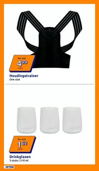 Houdingstrainer aanbieding bij Action – geldig van 25.03.2026 t/m 31.03.2026