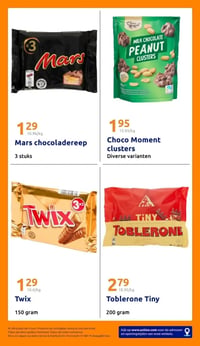 Choco Moment clusters aanbieding bij Action – geldig van 25.03.2026 t/m 31.03.2026