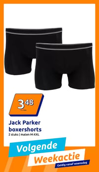 Jack Parker boxershorts aanbieding bij Action – geldig van 28.01.2026 t/m 03.02.2026