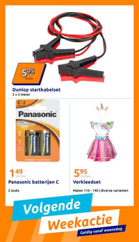 Verkleedset aanbieding bij Action – geldig van 28.01.2026 t/m 03.02.2026