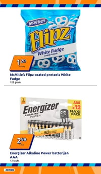 Energizer Alkaline Power batterijen AAA aanbieding bij Action – geldig van 31.12.2025 t/m 06.01.2026