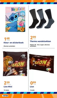 Lion aanbieding bij Action – geldig van 31.12.2025 t/m 06.01.2026