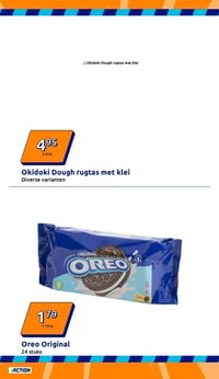 Oreo Original aanbieding bij Action – geldig van 31.12.2025 t/m 06.01.2026