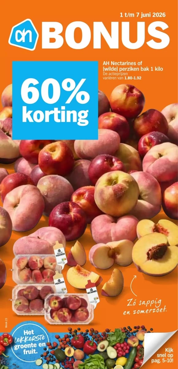 Albert Heijn folder – pagina 1
