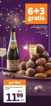AH Excellent oliebollen en appelbeignets van de bakkerij aanbieding bij Albert Heijn – geldig van 02.01.2026 t/m 04.01.2026