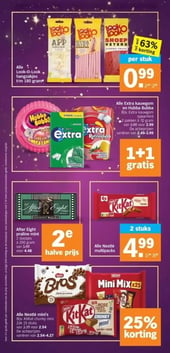 Alle Nestlé mini's aanbieding bij Albert Heijn – geldig van 02.01.2026 t/m 04.01.2026