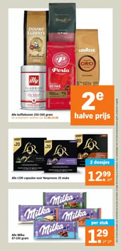Alle Milka 87-100 gram aanbieding bij Albert-heijn – geldig van 02.02.2026 t/m 07.02.2026