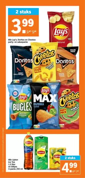 Alle Lipton Ice Tea 1.5 liter en blikjes 4-packs 250 ml aanbieding bij Albert-heijn – geldig van 02.02.2026 t/m 07.02.2026