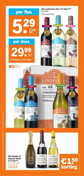 Alle Solatio of Antonin Rodet 0.75 liter** aanbieding bij Albert-heijn – geldig van 02.02.2026 t/m 07.02.2026