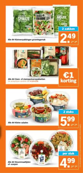 Alle AH Kleinverpakkingen groentegemak aanbieding bij Albert-heijn – geldig van 02.02.2026 t/m 07.02.2026