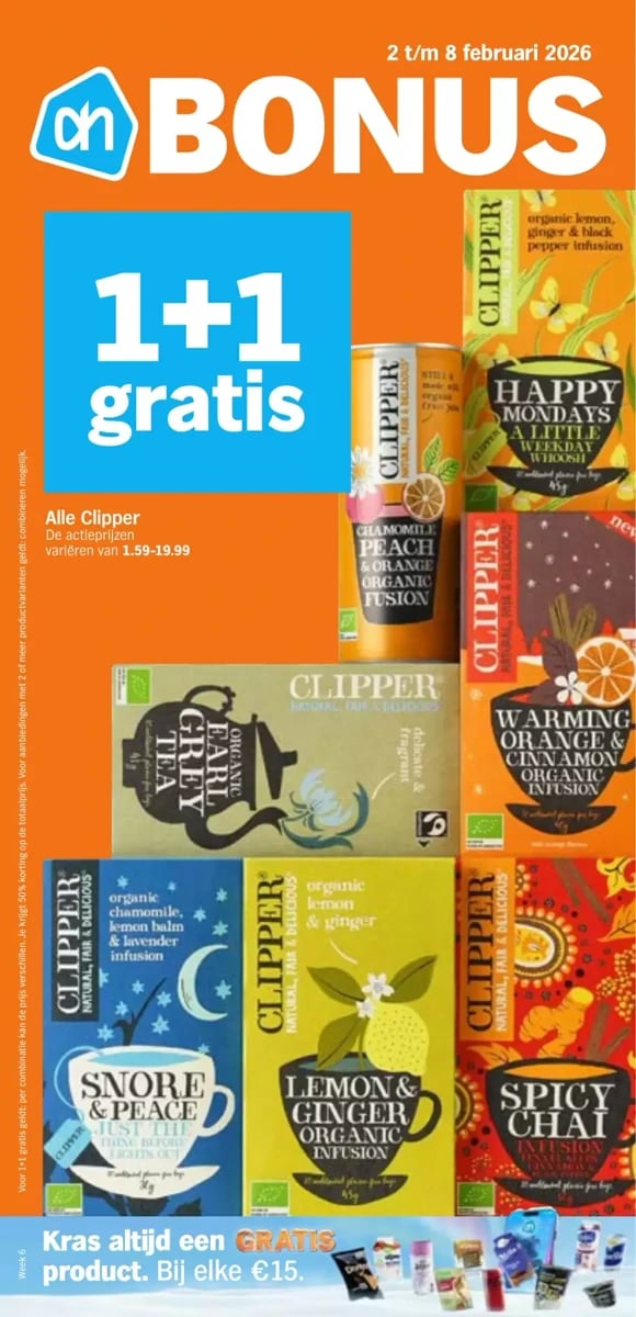 Albert Heijn folder – pagina 1