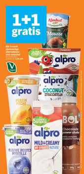 Alle A-merk plantaardige alternatieven voor eetzuivel aanbieding bij Albert-heijn – geldig van 02.03.2026 t/m 08.03.2026