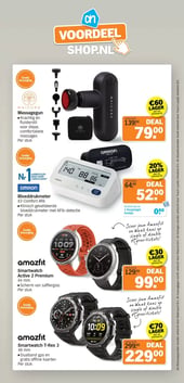 amazfit Smartwatch Active 2 Premium 44 mm aanbieding bij Albert Heijn – geldig van 05.01.2026 t/m 11.01.2026