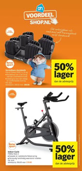 Indoor Cycle FitBike Race 2 aanbieding bij Albert Heijn – geldig van 05.01.2026 t/m 11.01.2026