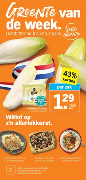 AH Witlof 4 stuks aanbieding bij Albert Heijn – geldig van 05.01.2026 t/m 11.01.2026