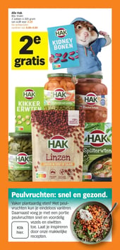 Alle Hak Bijv. linzen aanbieding bij Albert Heijn – geldig van 05.01.2026 t/m 11.01.2026