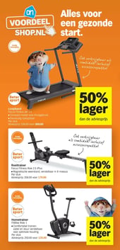 Roeitrainer Focus Fitness Row 2.5 IPlus aanbieding bij Albert Heijn – geldig van 05.01.2026 t/m 11.01.2026