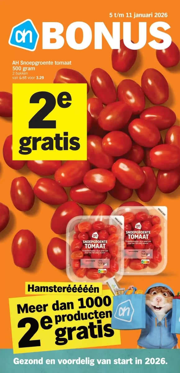 Albert Heijn folder – pagina 1