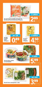 Alle AH Kleine salades en lunchsalades aanbieding bij Albert Heijn – geldig van 05.01.2026 t/m 11.01.2026