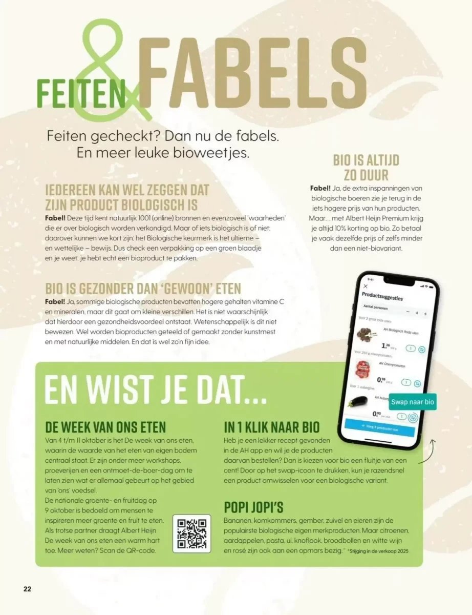 Albert Heijn folder – pagina 22