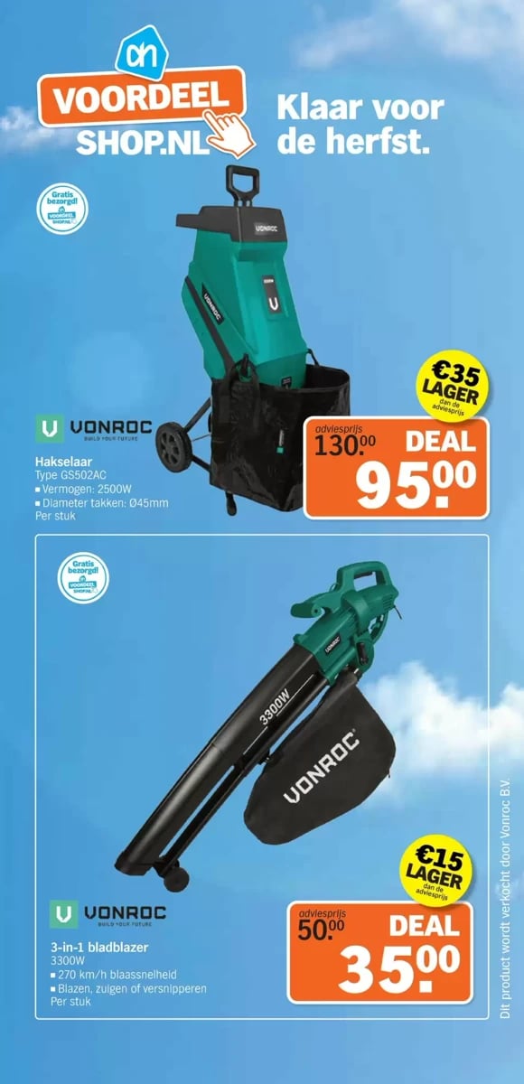 Albert Heijn folder – pagina 1