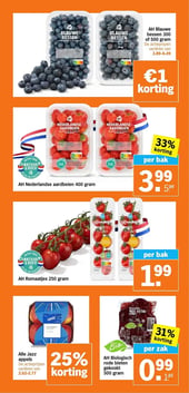 AH Nederlandse aardbeien 400 gram aanbieding bij Albert-heijn – geldig van 07.04.2026 t/m 12.04.2026