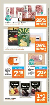 Alle Danio 450 gram aanbieding bij Albert-heijn – geldig van 07.04.2026 t/m 12.04.2026