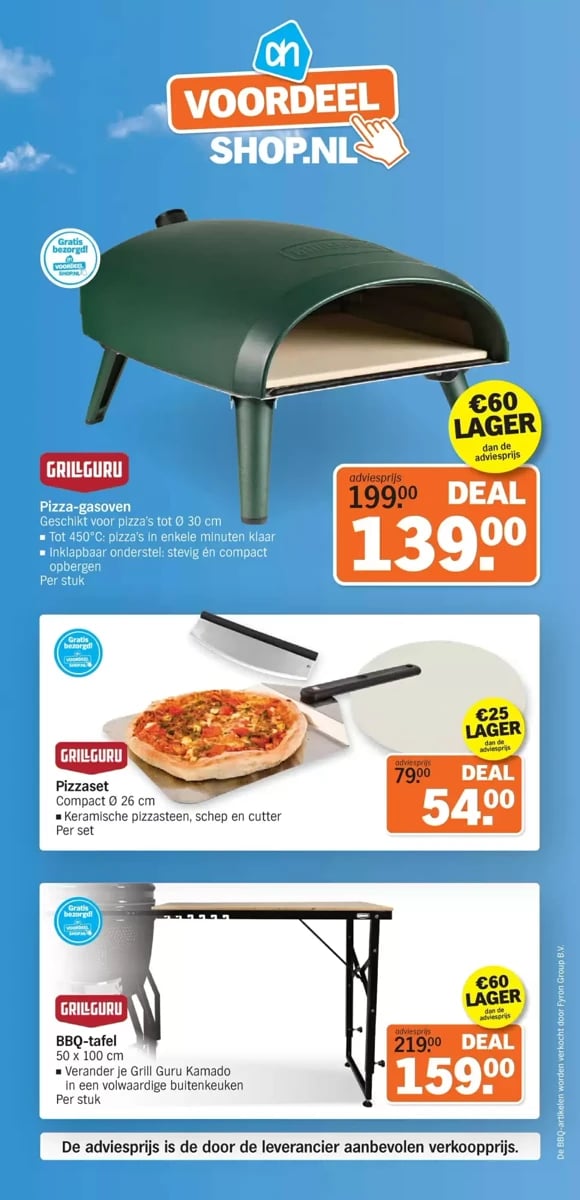 Albert Heijn folder – pagina 1