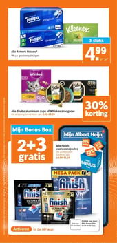 Alle Finish vaatwascapsules aanbieding bij Albert-heijn – geldig van 09.02.2026 t/m 14.02.2026