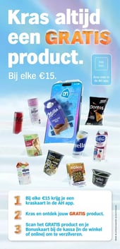 Kras altijd een GRATIS product. aanbieding bij Albert-heijn – geldig van 09.02.2026 t/m 14.02.2026