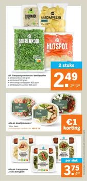 AH Stamppotgroenten en -aardappelen aanbieding bij Albert-heijn – geldig van 09.02.2026 t/m 14.02.2026