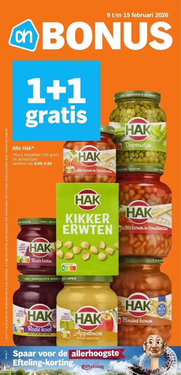 Albert Heijn folder – pagina 1