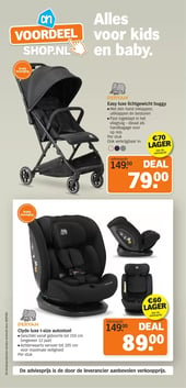 Clyde luxe I-size autostoel aanbieding bij Albert-heijn – geldig van 09.02.2026 t/m 14.02.2026