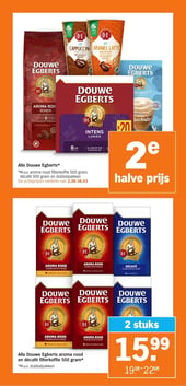 Alle Douwe Egberts* aanbieding bij Albert-heijn – geldig van 09.03.2026 t/m 15.03.2026
