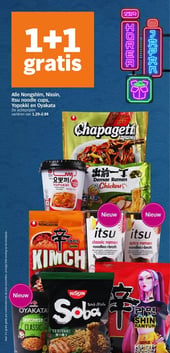 Alle Nongshim, Nissin, Itsu noodle cups, Yopokki en Oyakata aanbieding bij Albert-heijn – geldig van 09.03.2026 t/m 15.03.2026