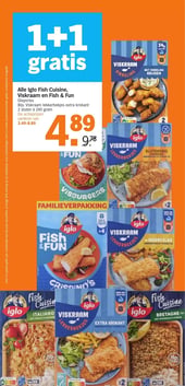 Alle Iglo Fish Cuisine, Viskraam en Fish & Fun aanbieding bij Albert Heijn – geldig van 12.01.2026 t/m 18.01.2026