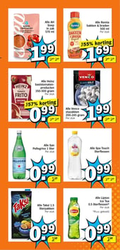 Alle Spa Touch literflessen aanbieding bij Albert Heijn – geldig van 12.01.2026 t/m 18.01.2026