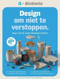 Brabantia collectie aanbieding bij Albert-heijn – geldig van 13.03.2026 t/m 06.04.2026