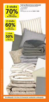 Tutti by Mistral Home bedtextiel aanbieding bij Albert-heijn – geldig van 13.04.2026 t/m 19.04.2026
