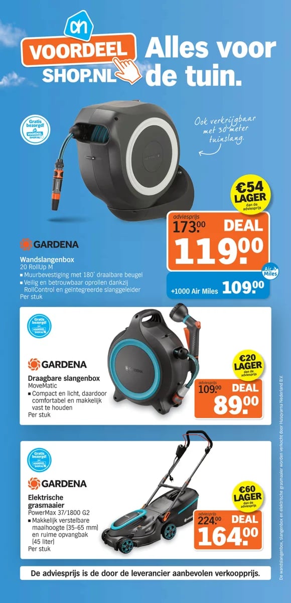 Albert Heijn folder – pagina 1