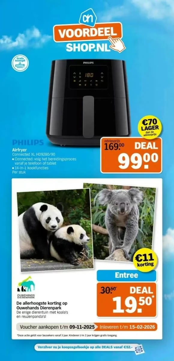 Albert Heijn folder – pagina 1