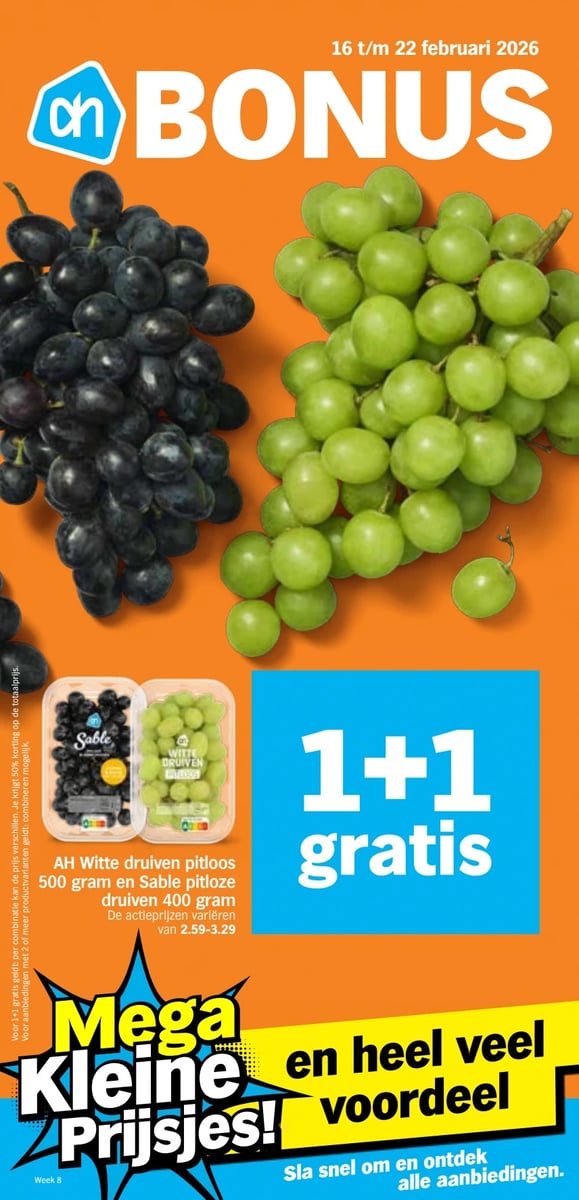 Albert Heijn folder – pagina 1