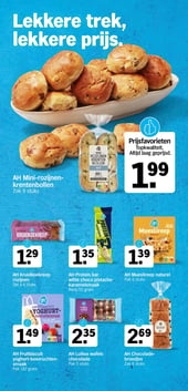 AH Mini-rozijnen-krentenbollen aanbieding bij Albert-heijn – geldig van 16.02.2026 t/m 22.02.2026