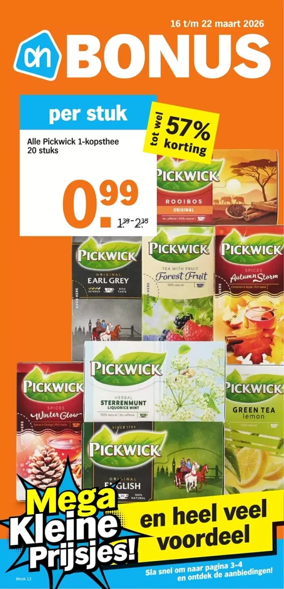 Albert Heijn folder – pagina 1