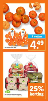 Alle biologische appels of peren aanbieding bij Albert-heijn – geldig van 16.03.2026 t/m 22.03.2026