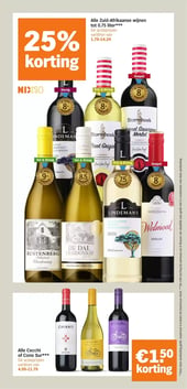 Alle Cecchi of Cono Sur*** aanbieding bij Albert-heijn – geldig van 16.03.2026 t/m 22.03.2026