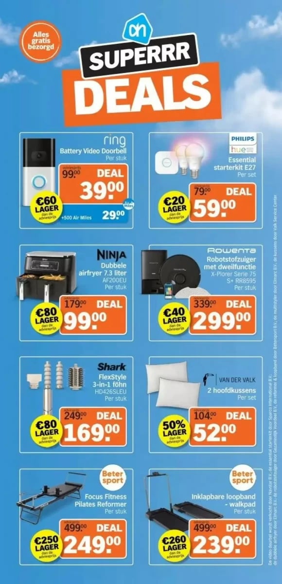 Albert Heijn folder – pagina 1