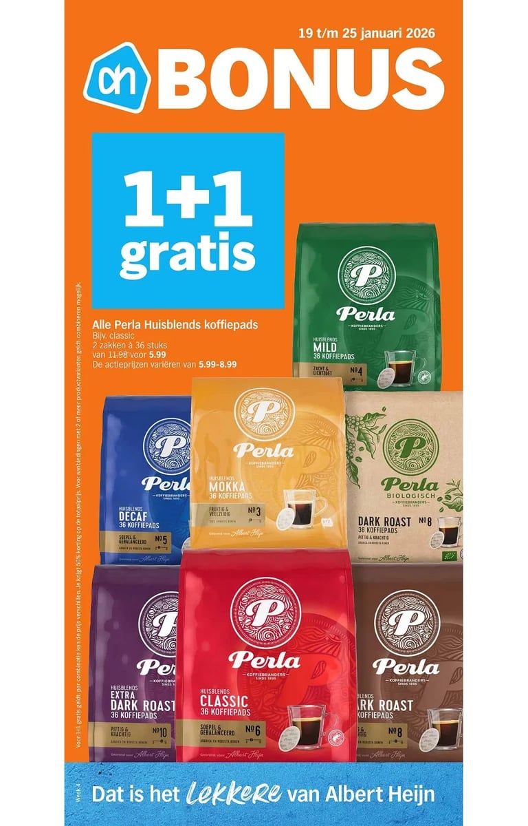 Albert Heijn folder – pagina 1